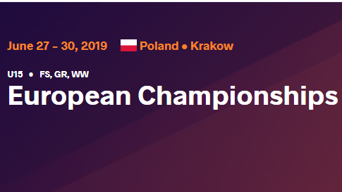 Первенство Европы U15 по греко-римской борьбе в Кракове-2019, ФИНАЛЫ, Прямая онлайн видео трансляция турнира